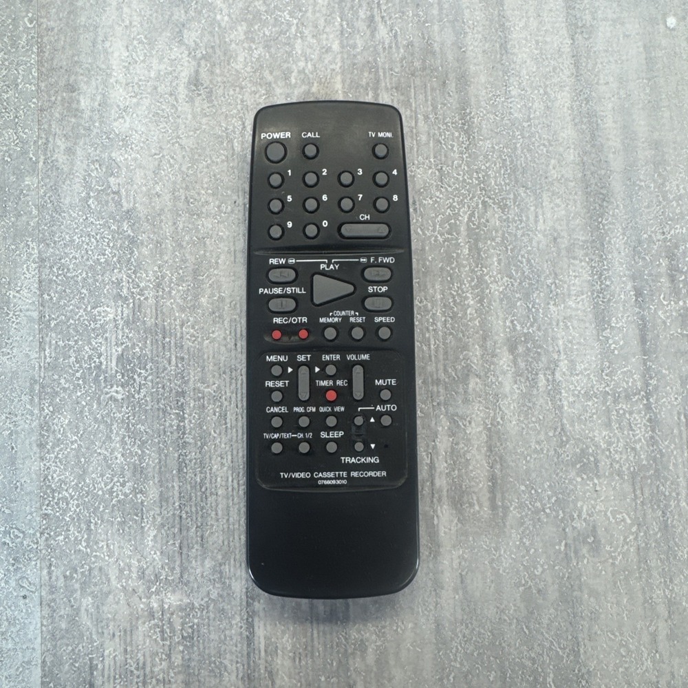 Orion Emerson Broksonic 0766093010 Remote Control for TV VCR Combo CTSG9774